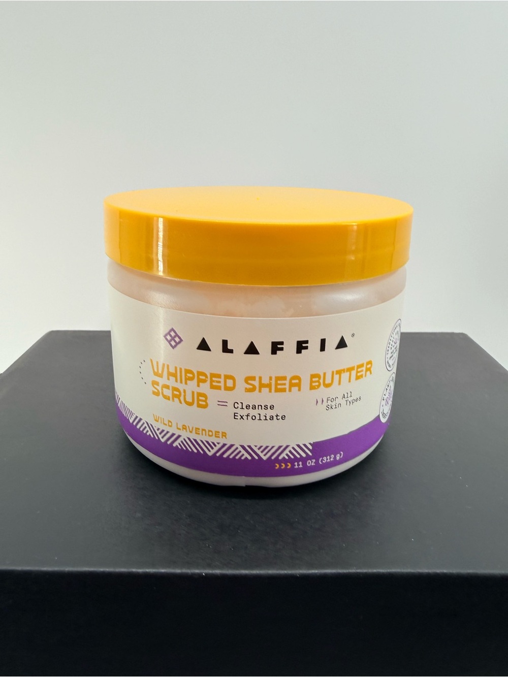 Whipped Shea Butter Scrub - Wild Lavender (Yellow Cap)